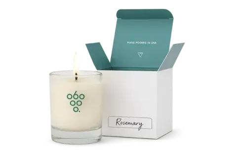 7oz Single Wick Rosemary Candle