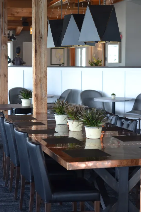 Riverhouse Waterfront Restaurant, food