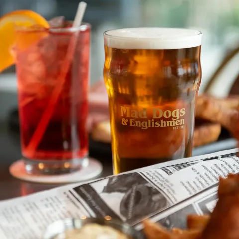 Mad Dogs & Englishmen, food
