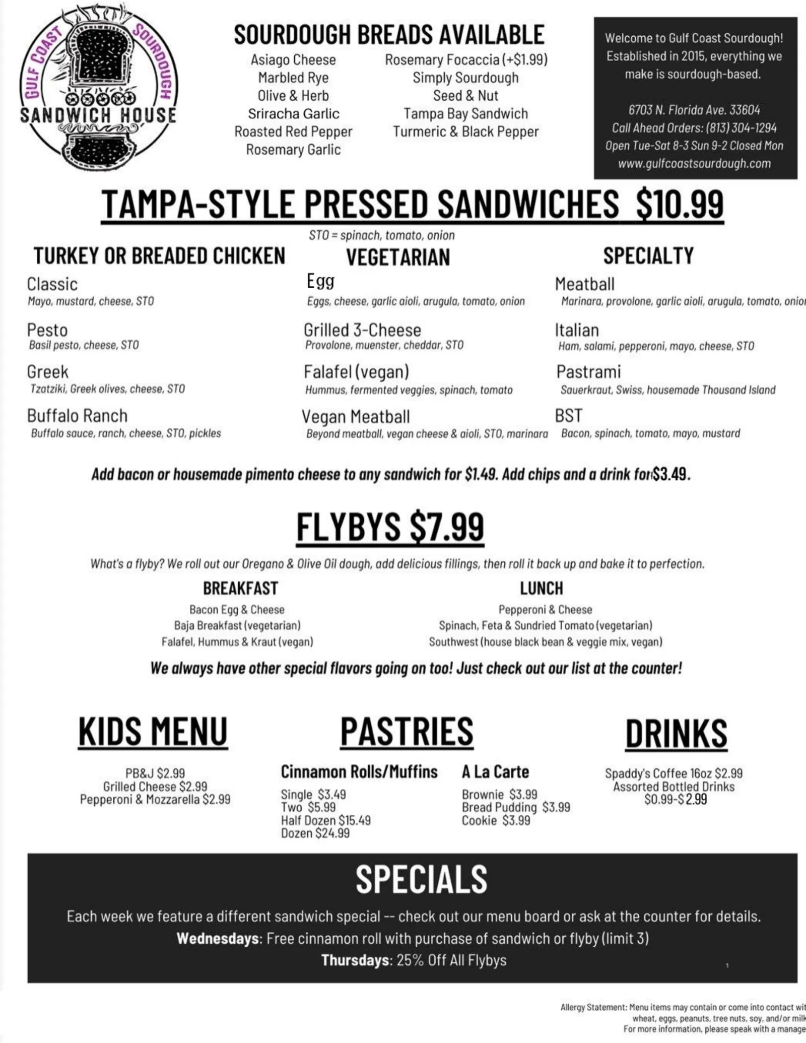 Gulf Coast Sourdough Sandwich House