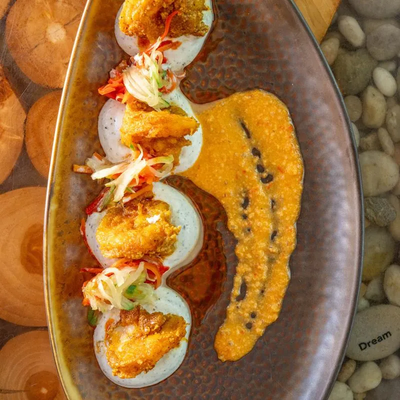 Shrimp dish.