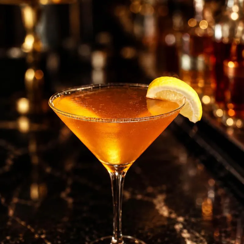 Orange Martini cocktail.