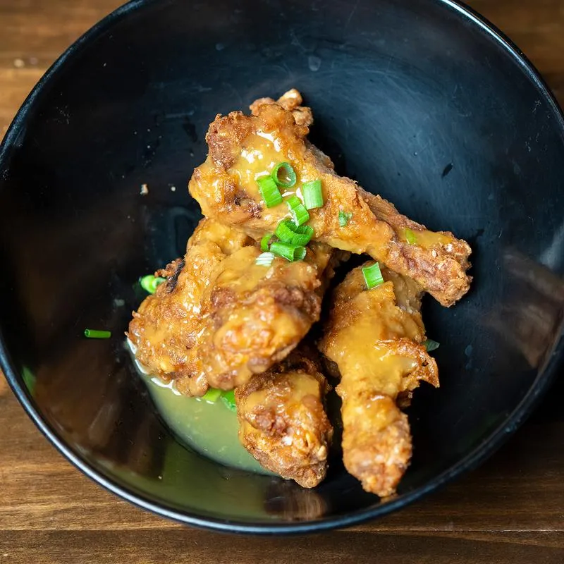 Orange Glazed Duck Wings