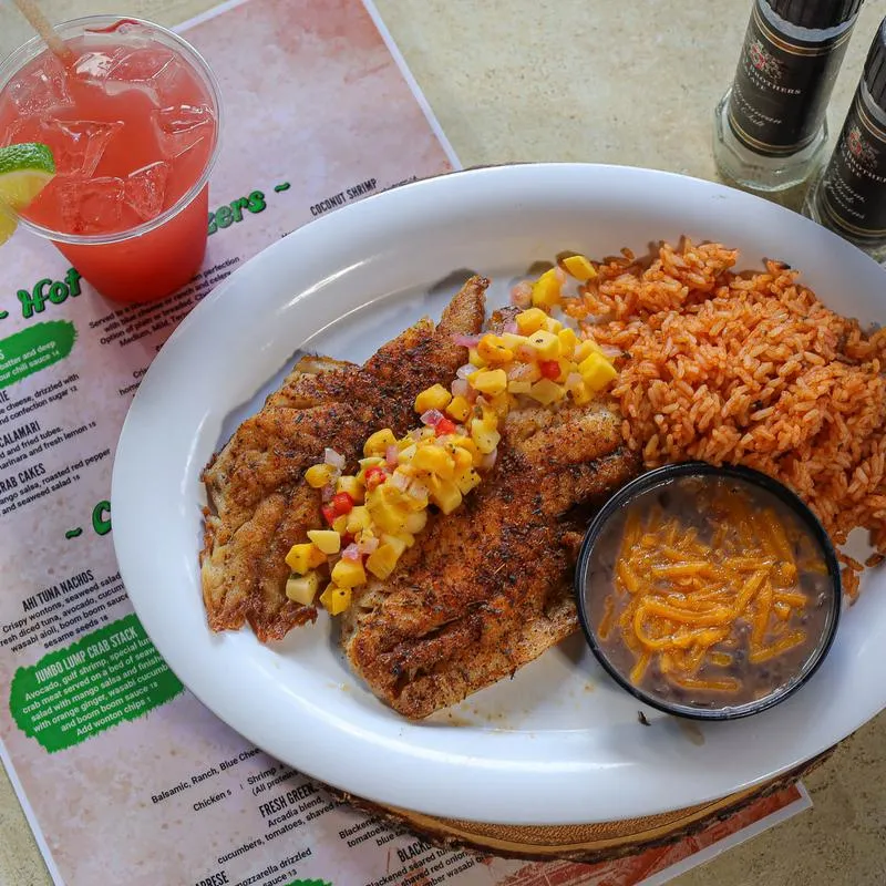 Grouper or Red Snapper Filet photo