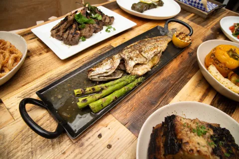 The Greek Joint, food