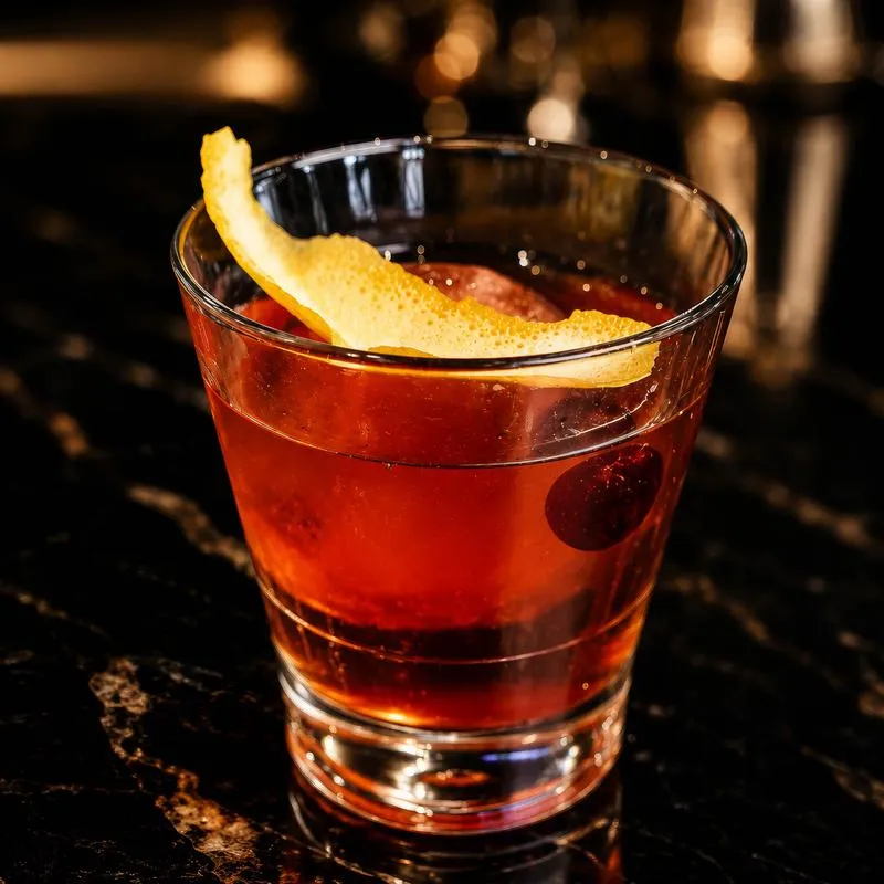 Negroni cocktail.
