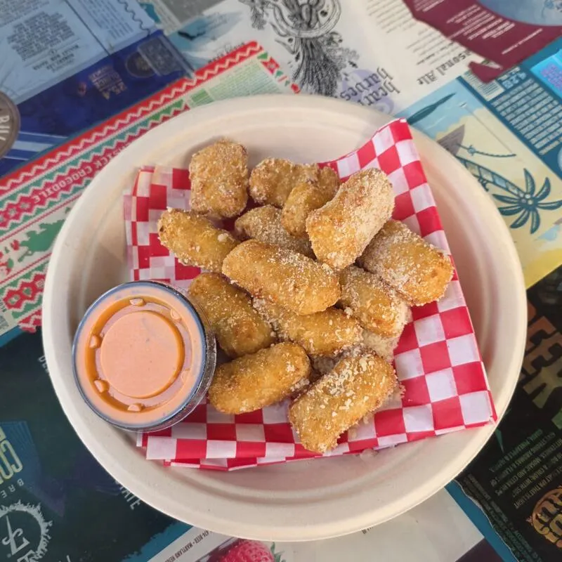 Spicy Truffle Macaroni & Cheese Bites photo