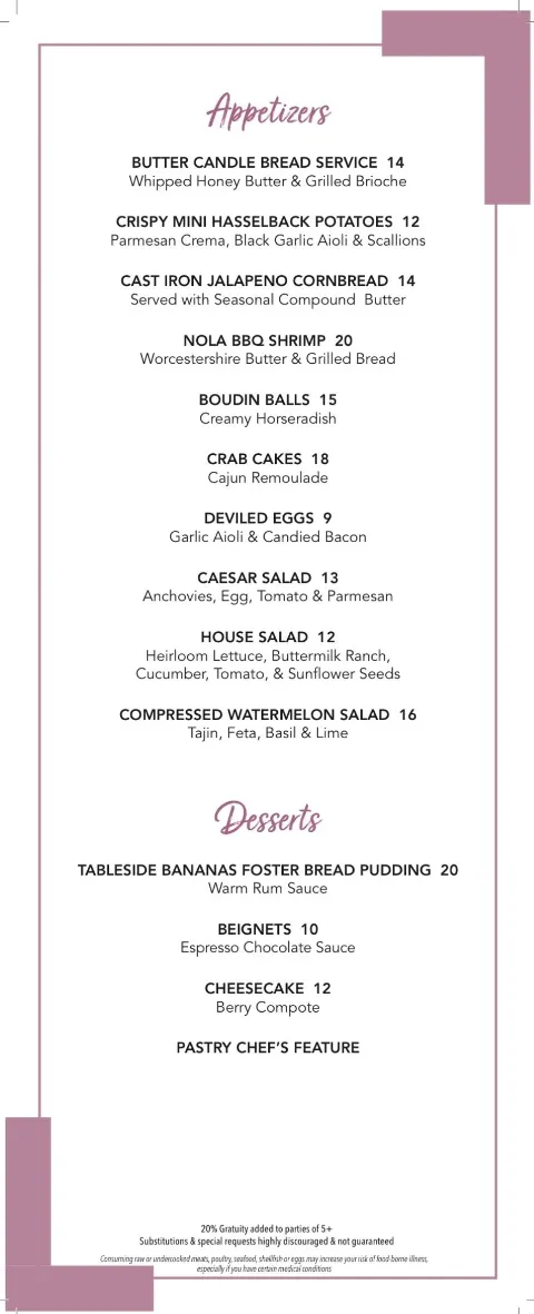 Dorothy's Downtown, food
