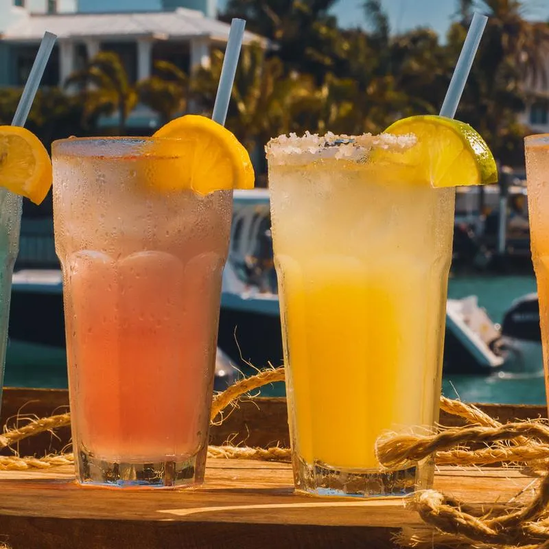 Two cocktails