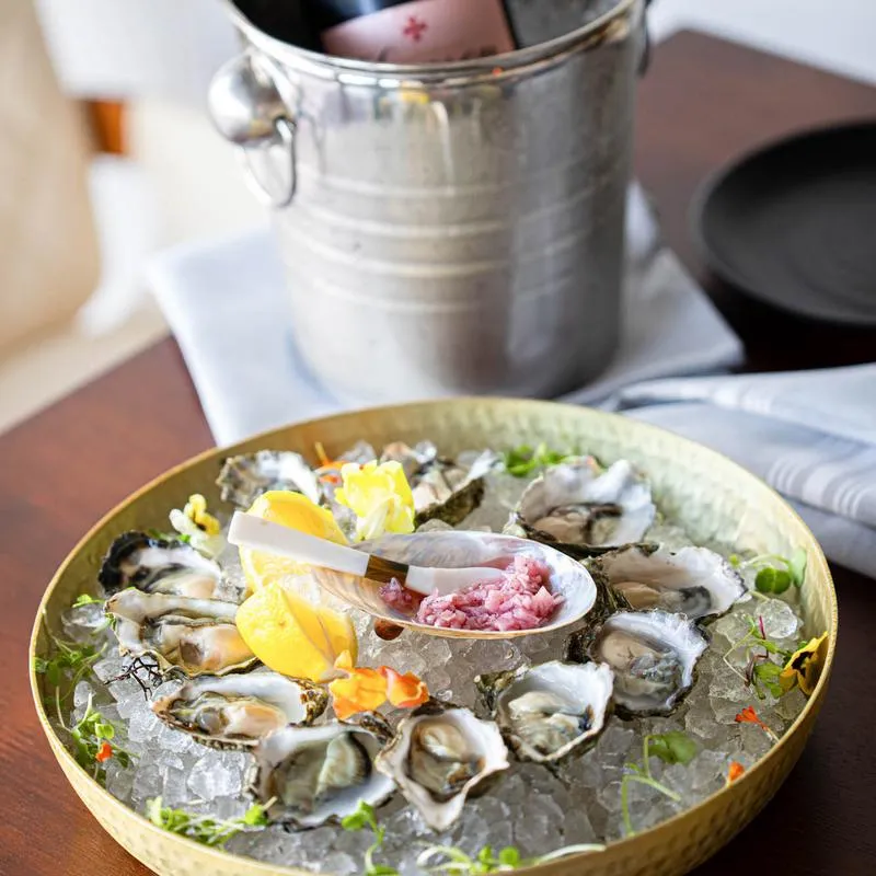 Oyster plate.
