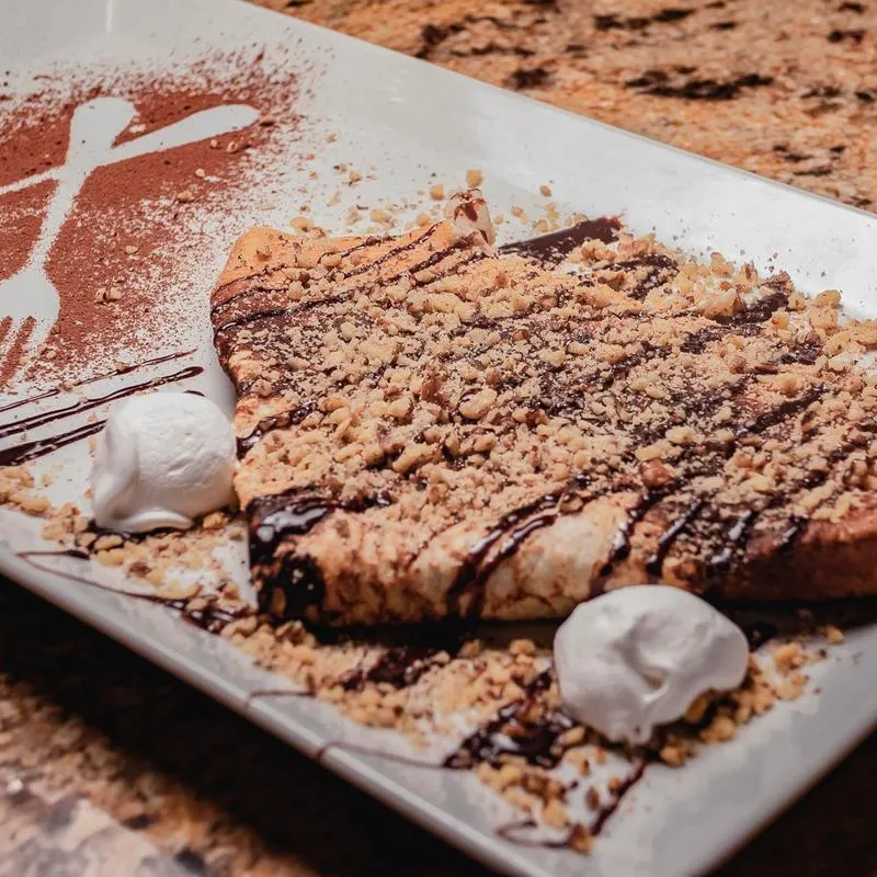 Crushed Walnut Crepe photo