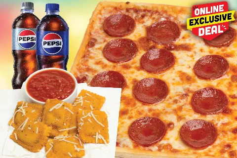 Ledo Pizza, food
