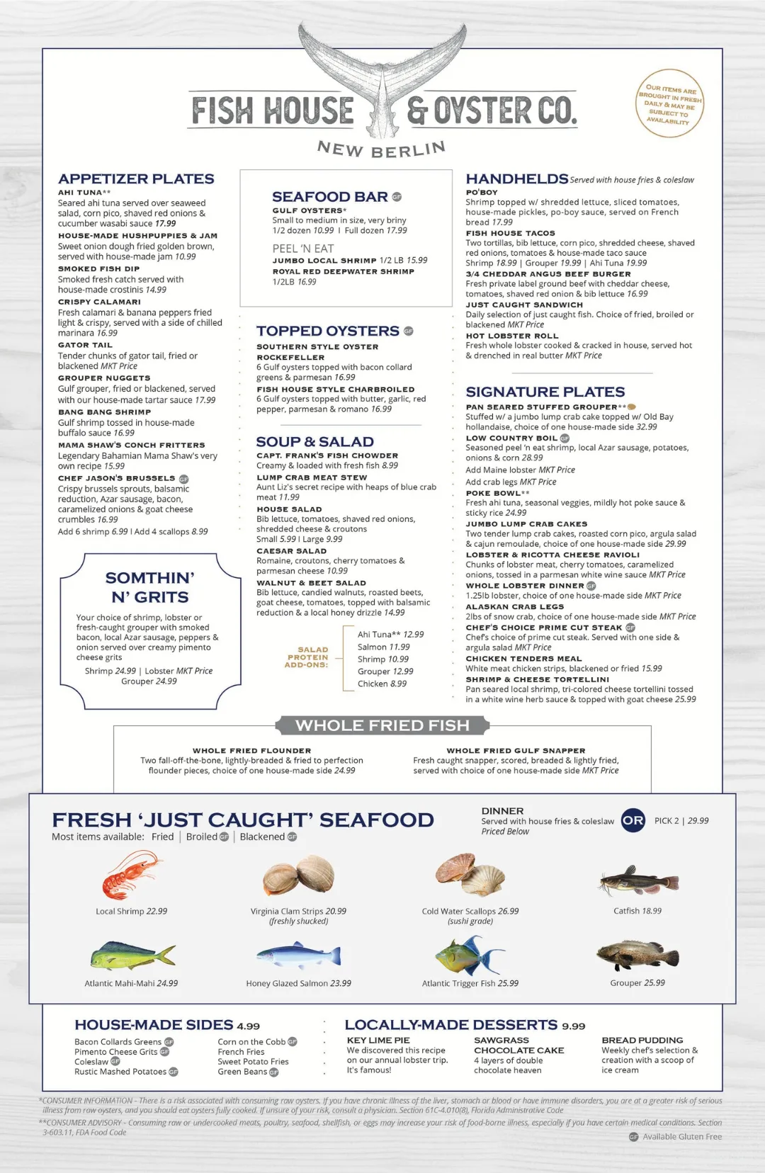 New Berlin Fish House & Oyster Bar