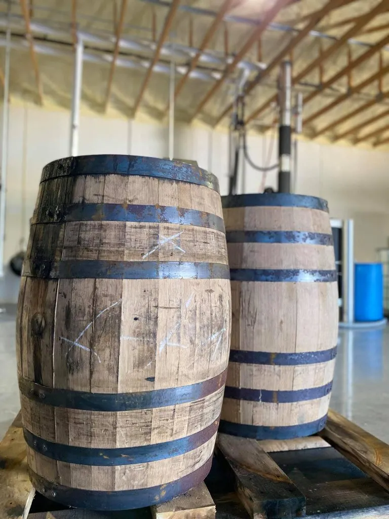 Oceanside Distillery Cocoa Beach FL Whiskey Barrels - Locally Distilled Liquor