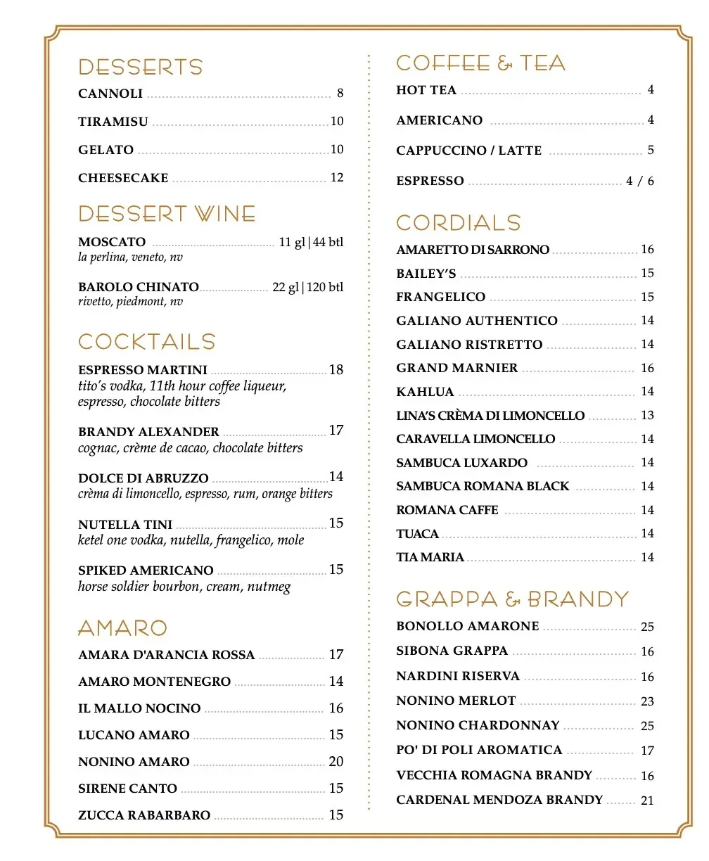 Adrienne’s Pizzabar