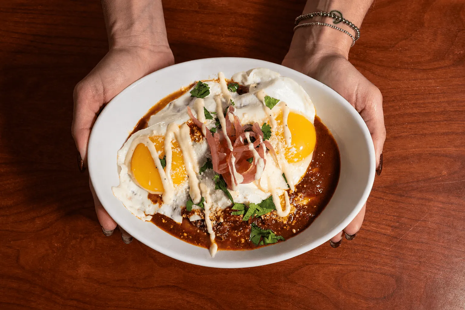 huevos con birria fall menu from Berry Fresh Cafe