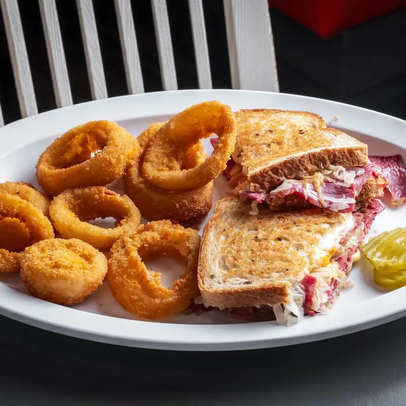 Reuben sandwich.