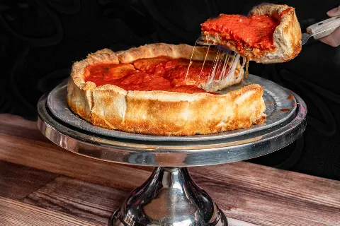 Carmines Pie House, food