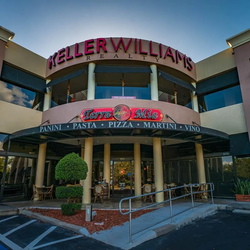 The restaurant's building.