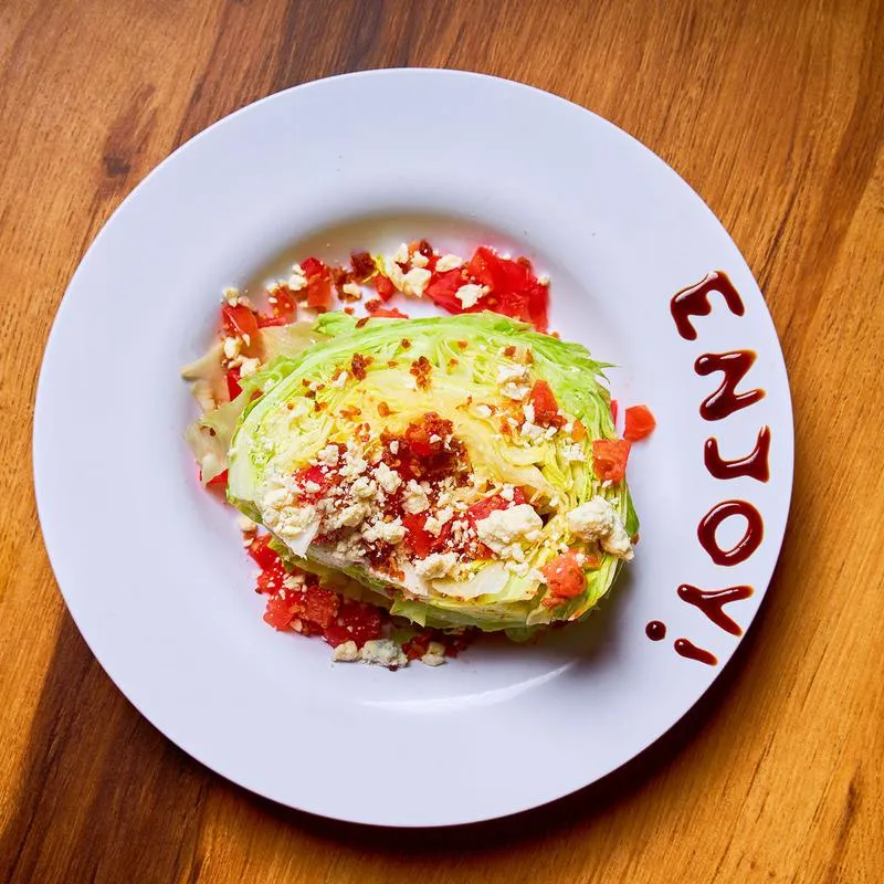 Wedge salad.