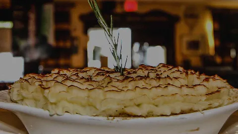 Closeup of Shepherds Pie