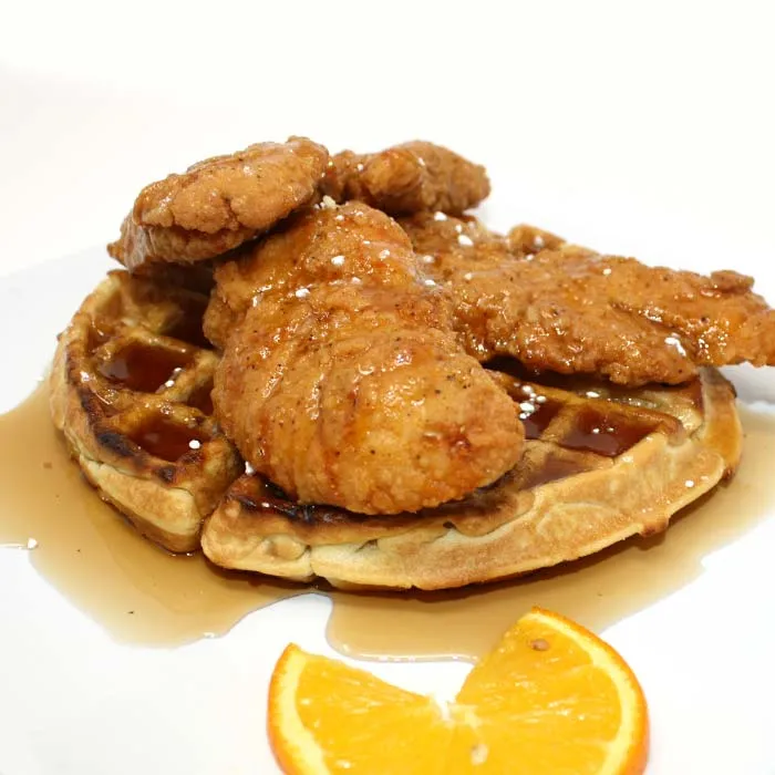 FUBAR Pizza Bar restaurant pizzeria in Fort Walton Beach, Florida waterfront breakfast brunch waffle and chicken tenders