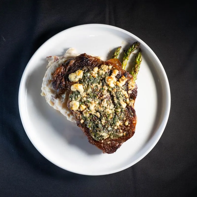 Seared 14 oz Ribeye photo