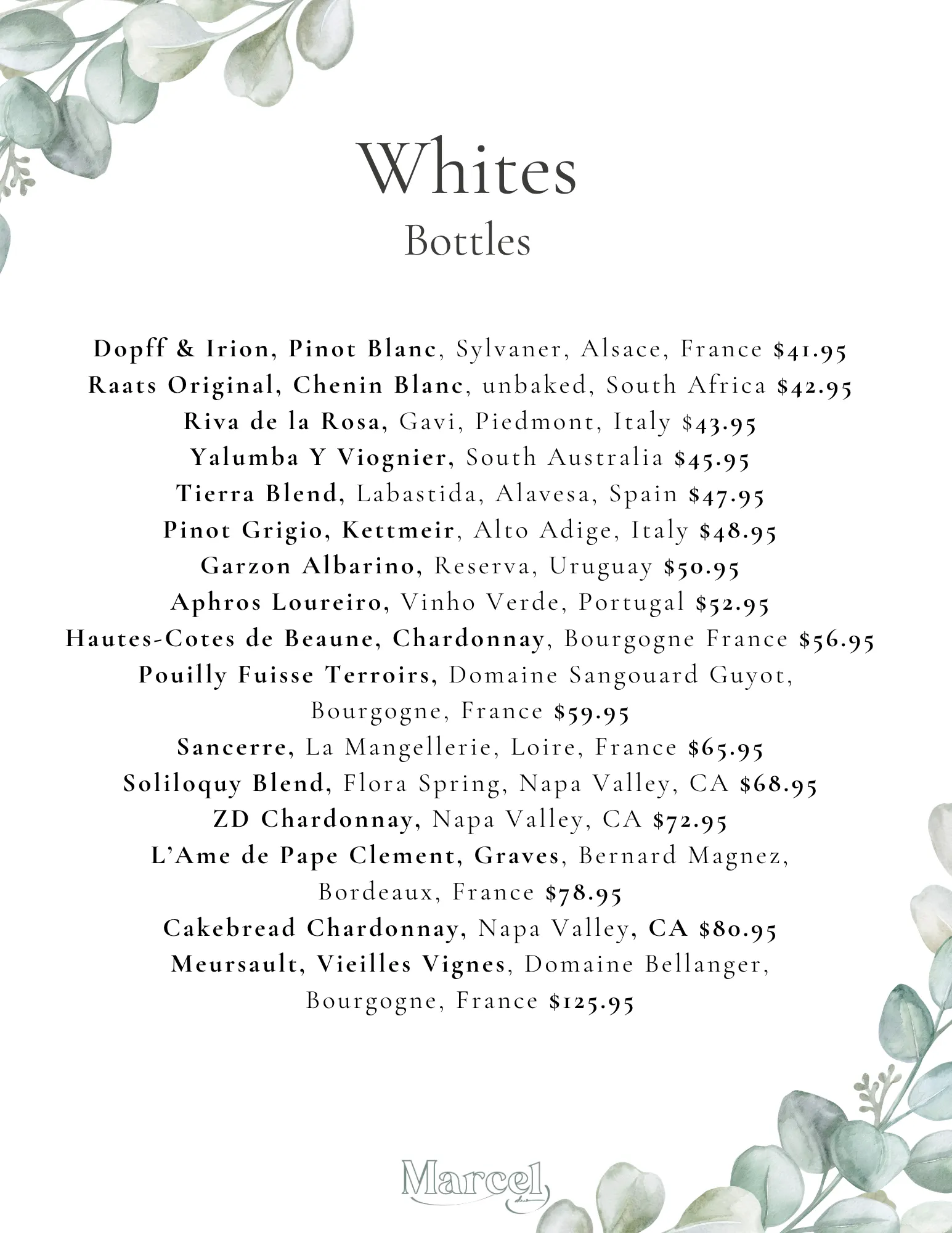 White wine