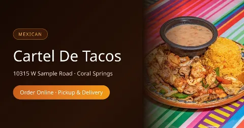 Cartel De Tacos, interior