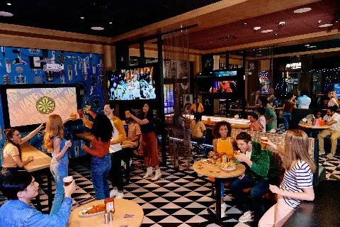 Dave & Buster's, view