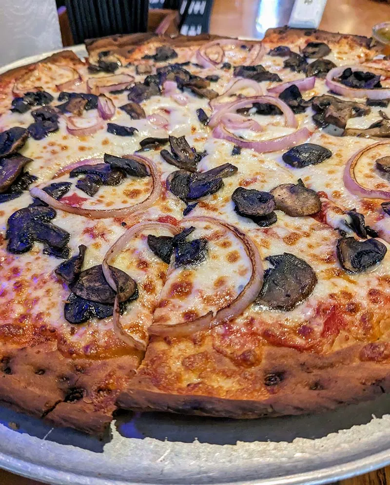 vegeterian pizza