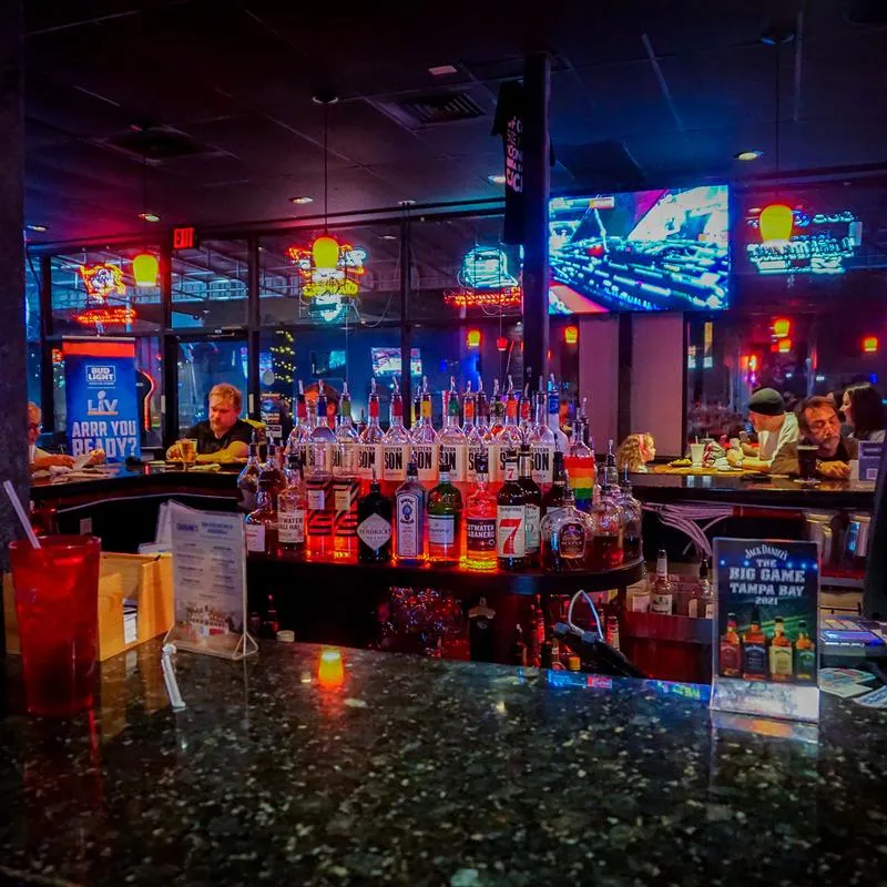 Interior, bar area