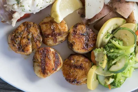 Dockside Waterfront Grill, food