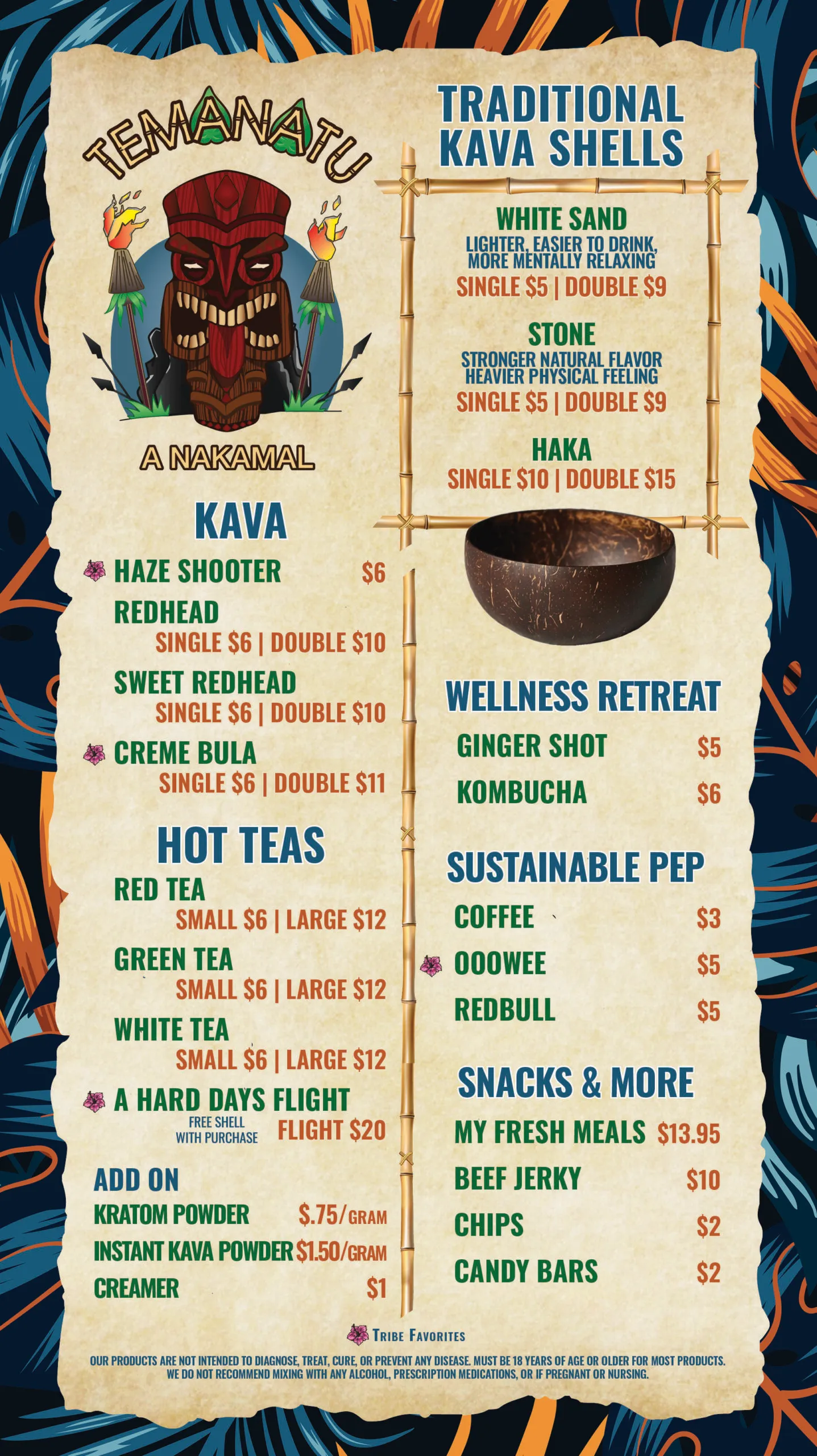 Temanatu West Palm Beach Kava Bar
