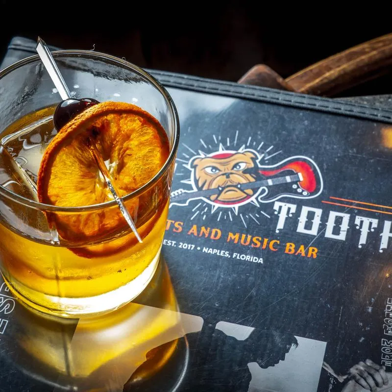Old Fashioned cocktail.