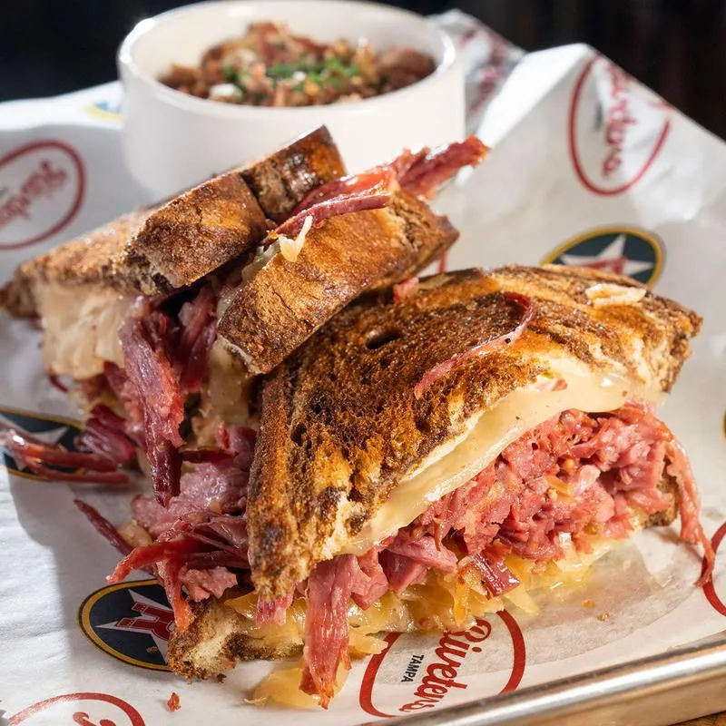 The Reuben sandwich