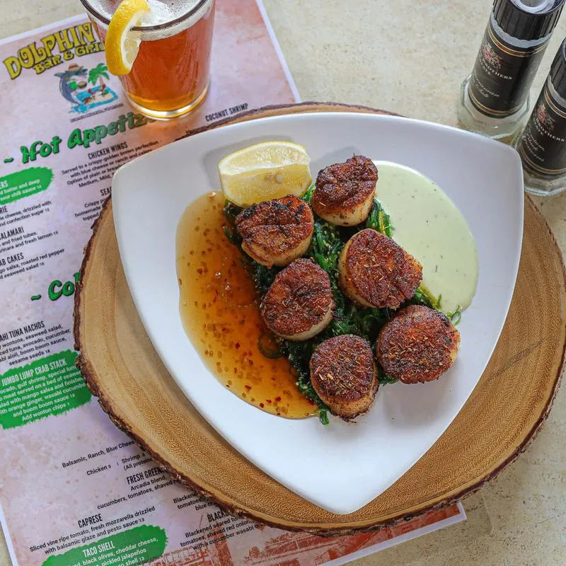 Blackened Scallops photo