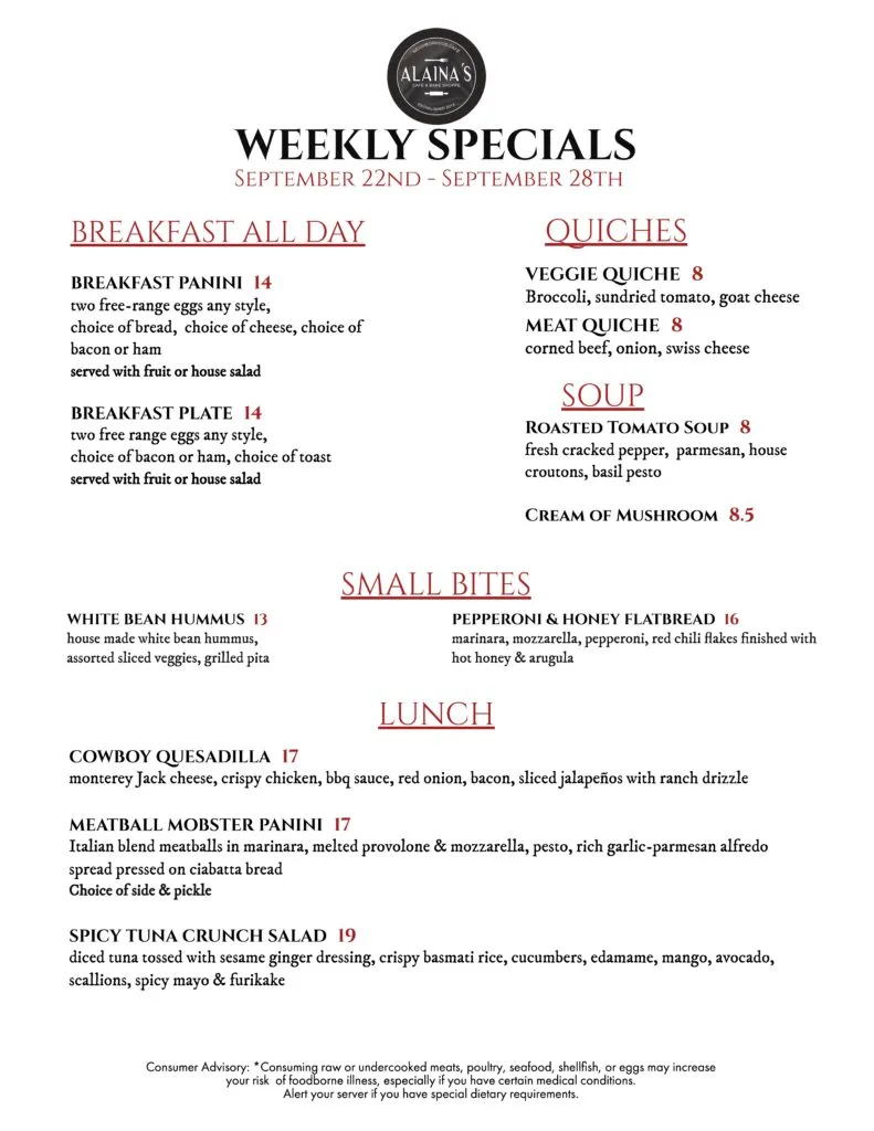 Alaina's Cafe & Bake Shoppe