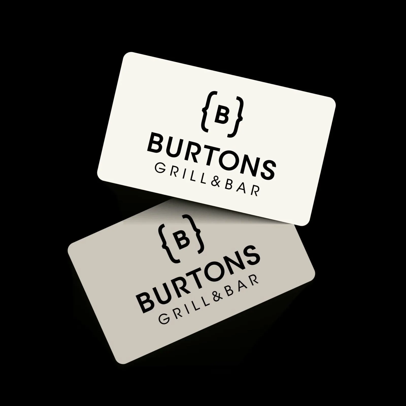 Gift Cards from Burtons Grill.