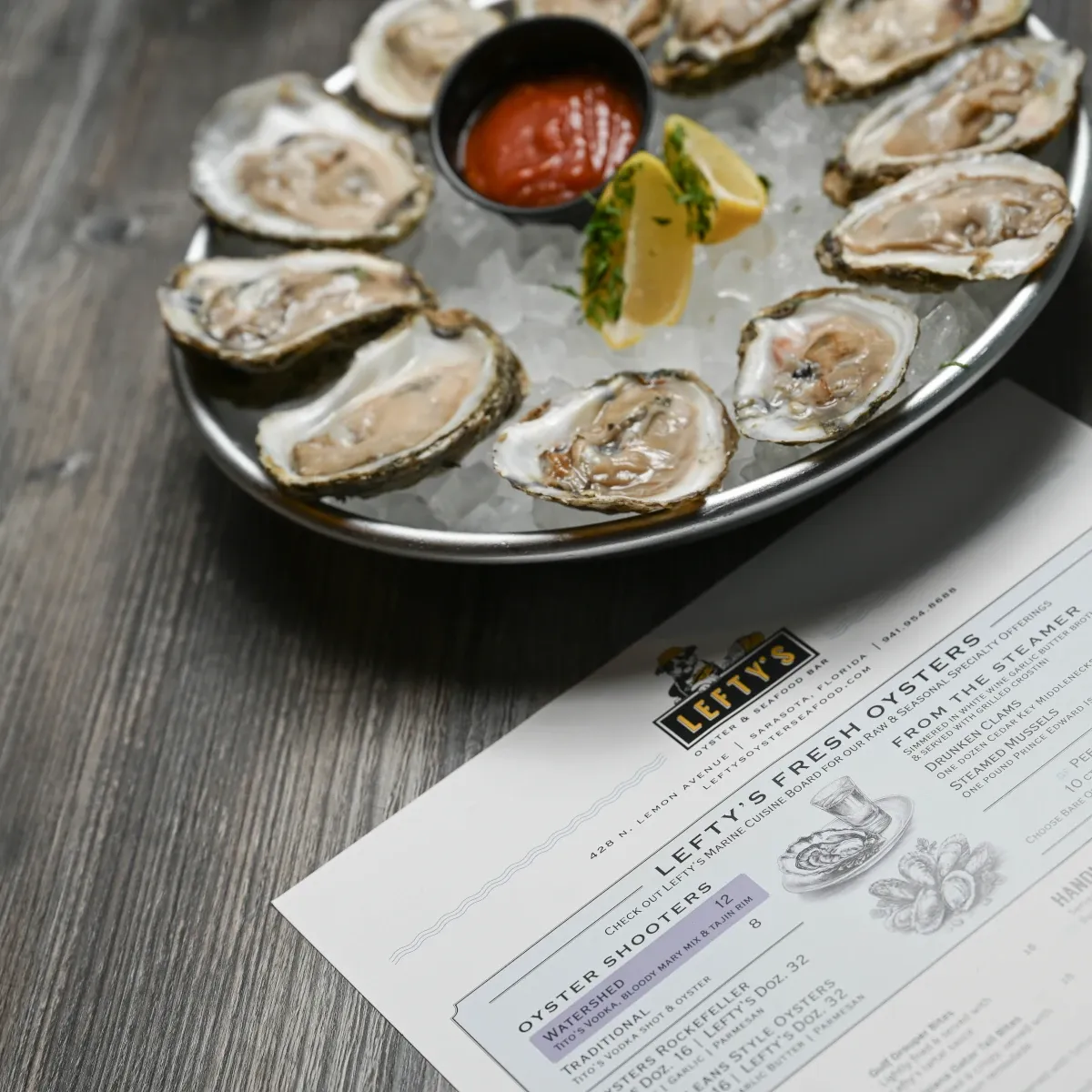 - Lefty's Oyster & Seafood Bar