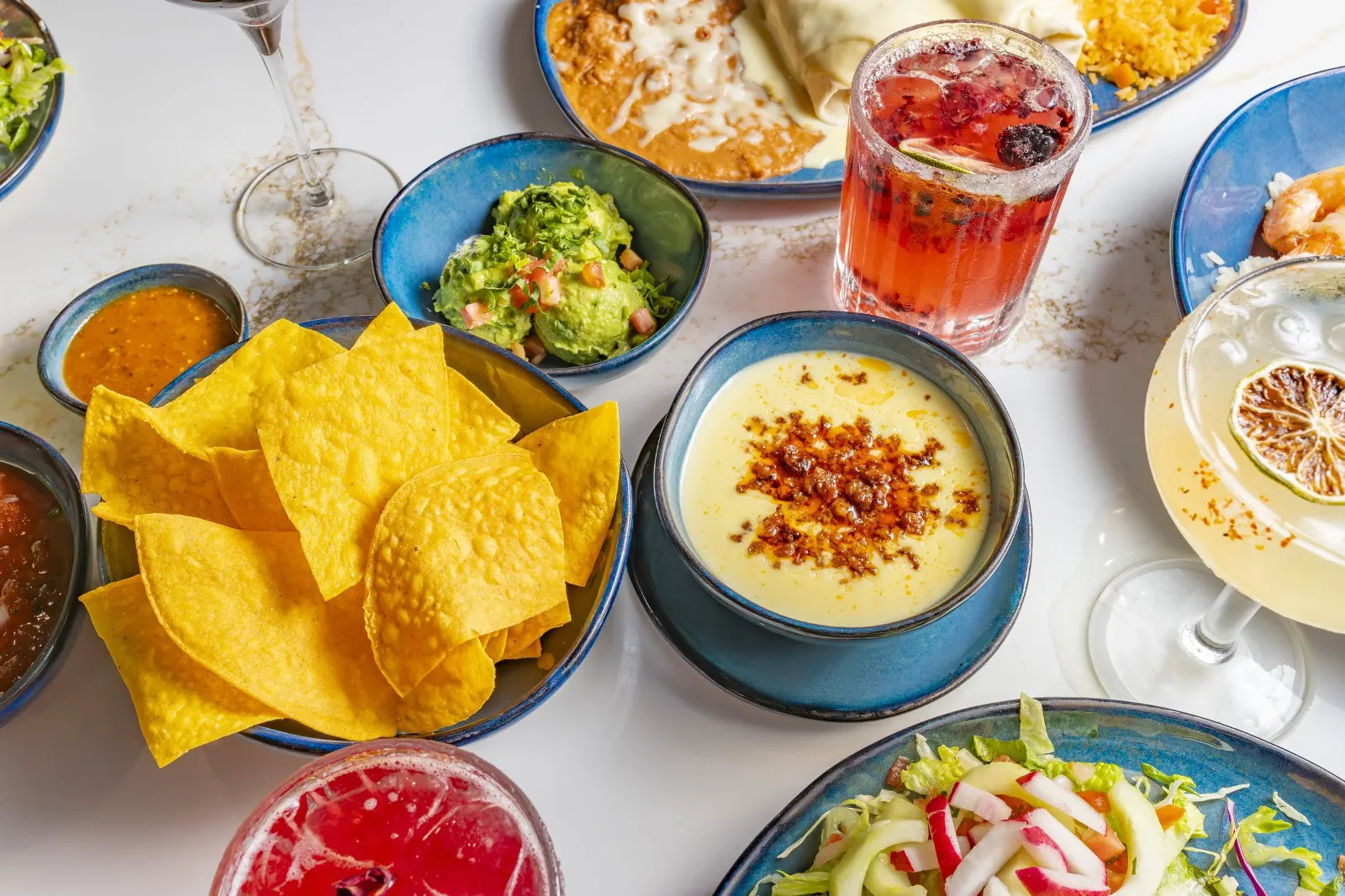 Peppers St Johns Chips Queso Guacamole Blackberry Margarita 1.jpg