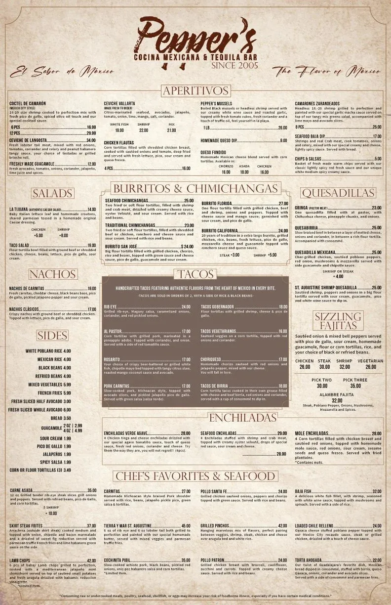 Peppers Mexican Grill & Cantina