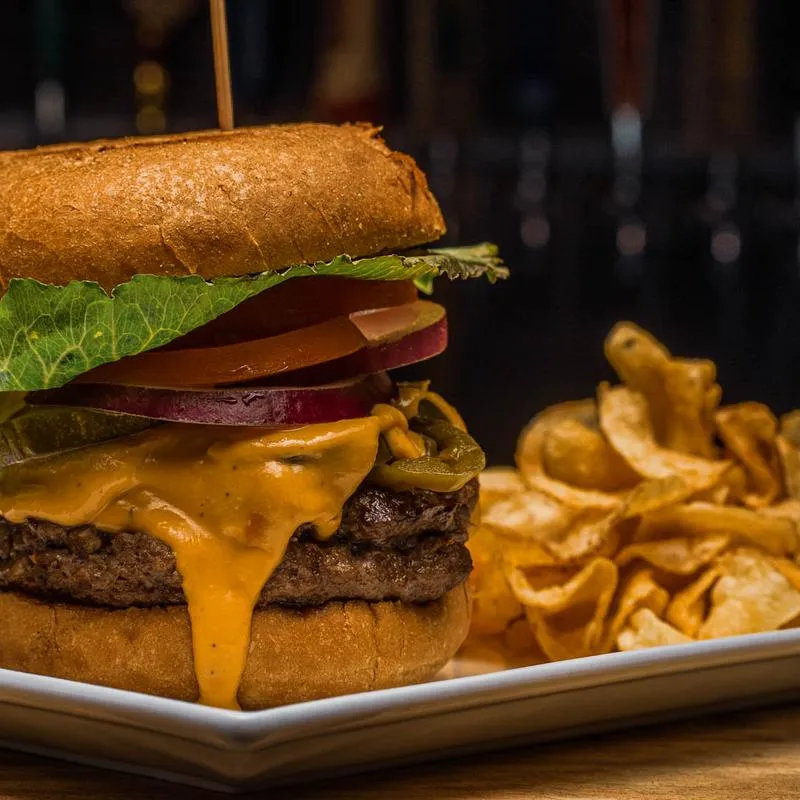Jalapeño Beer Cheese Burger photo