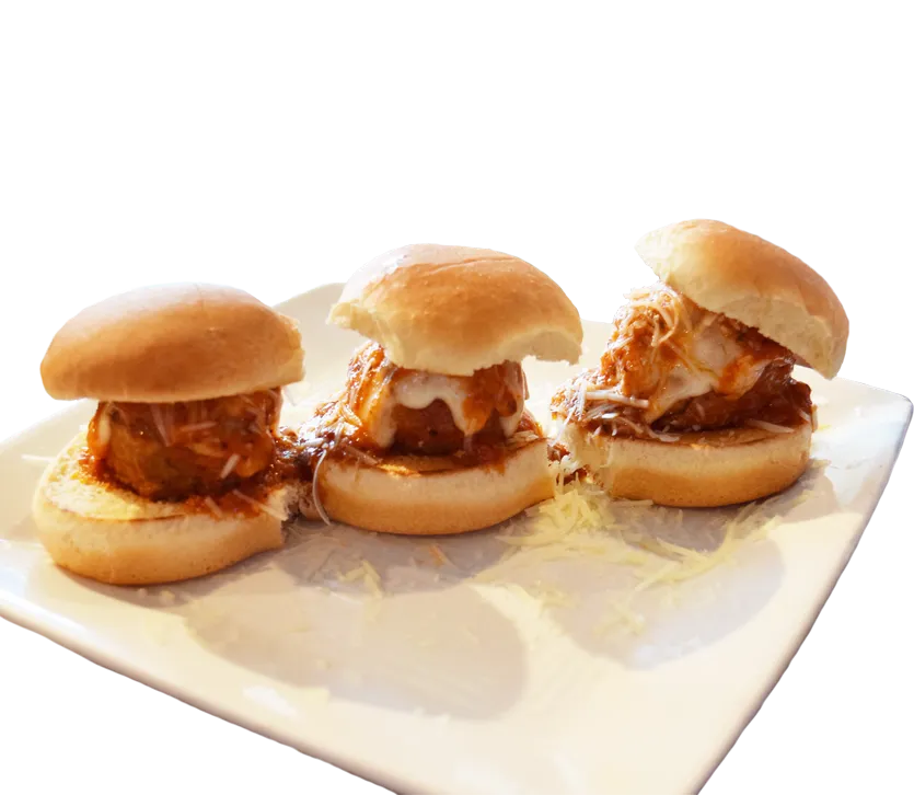 Slim's Place Meatball Sliders