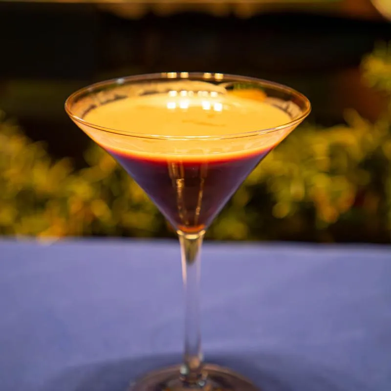 Chocolate Martini.