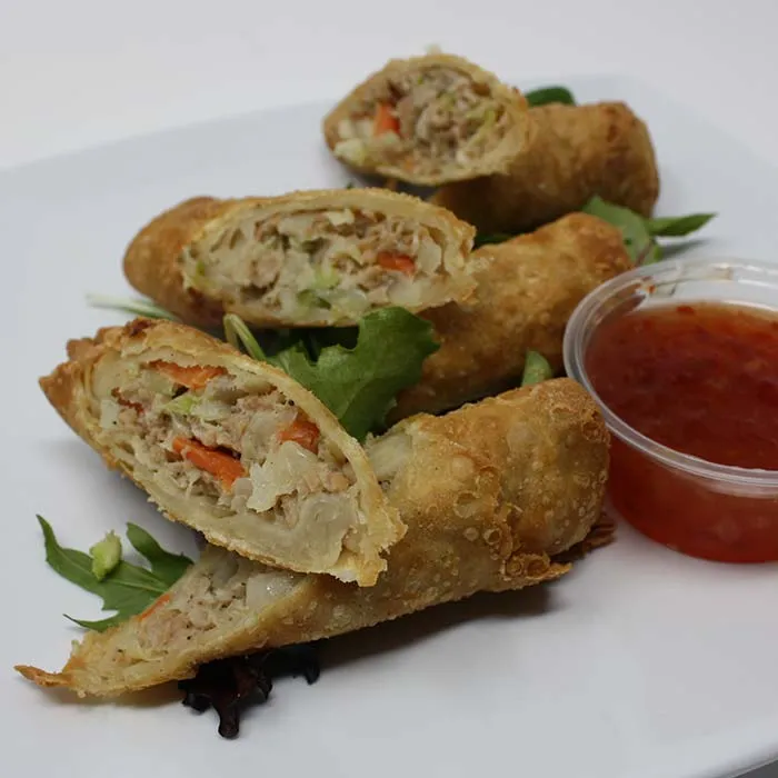 FUBAR Pizza Bar restaurant pizzeria in Fort Walton Beach, Florida waterfront egg roll appetizers