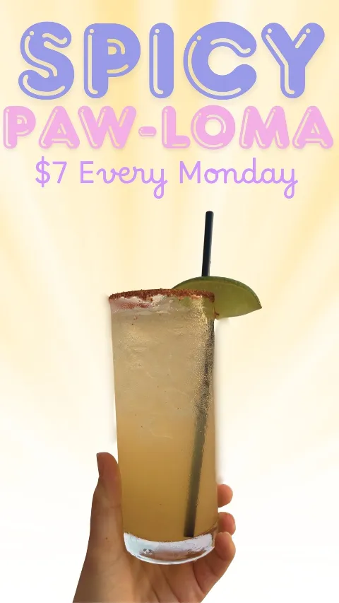 Spicy Paw-loma Stormrunners Tavern cocktail of the day