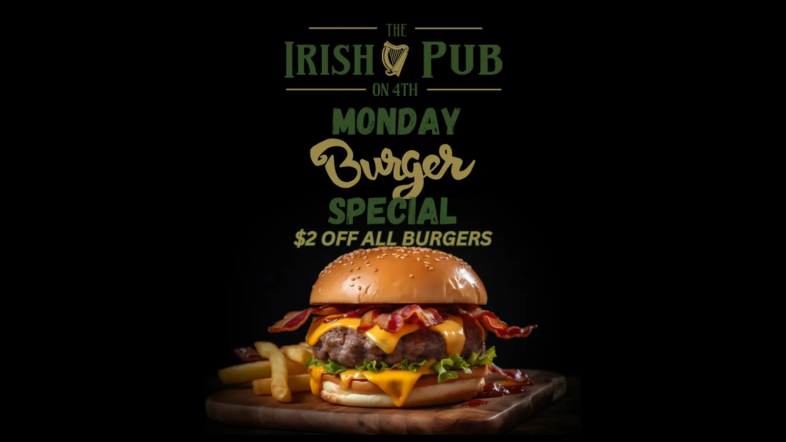 Monday Burger special