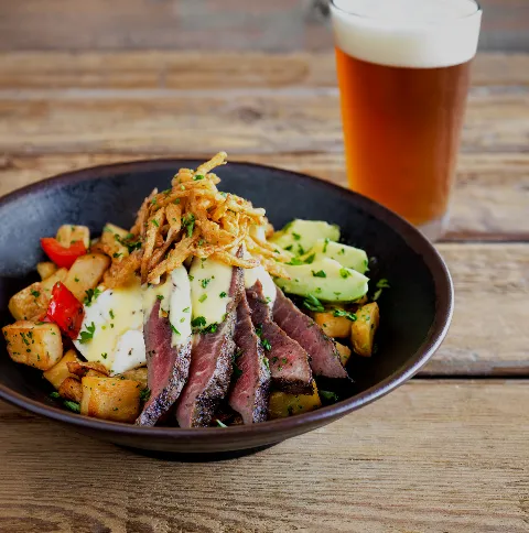 World of Beer, food