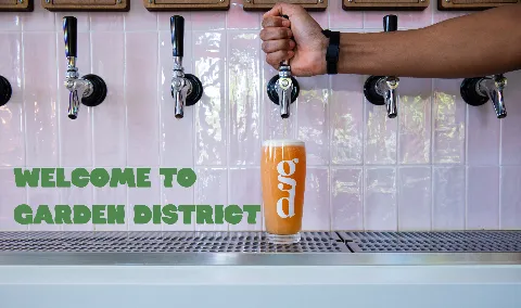 Garden District Taproom, patio